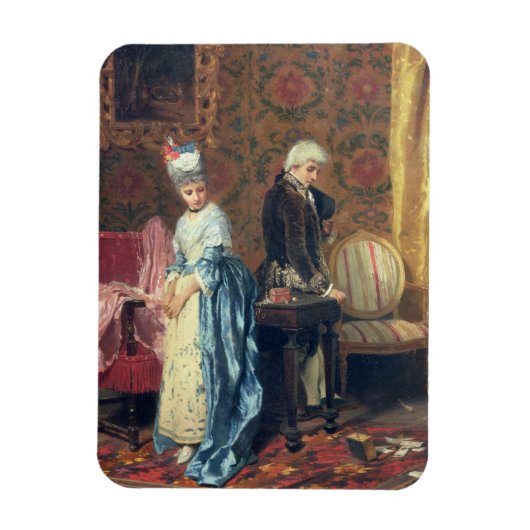 The Lovers' Tiff, 1872 (olie op het paneel) Magneet (Verticaal)