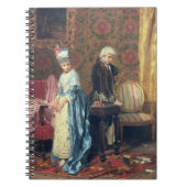 The Lovers' Tiff, 1872 (olie op het paneel) Notitieboek (Voorkant)