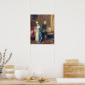 The Lovers' Tiff, 1872 (olie op het paneel) Poster (Keuken)