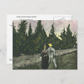 The Lovers, Van Gogh Fine Art Briefkaart (Voorkant / Achterkant)