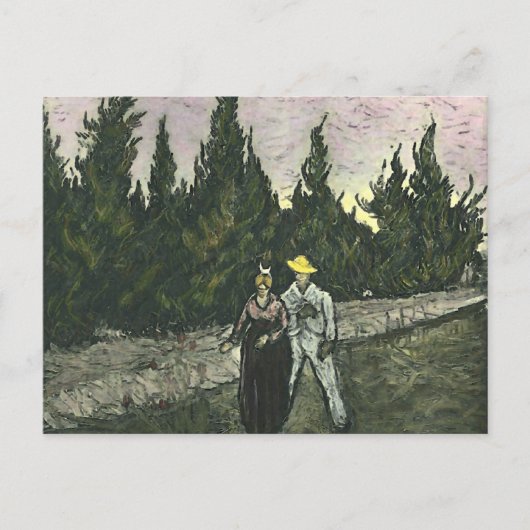 The Lovers, Van Gogh Fine Art Briefkaart (Voorkant)