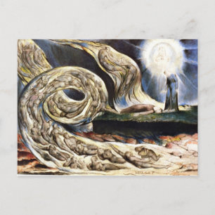 The Lovers’ Whirlwind, William Blake Briefkaart