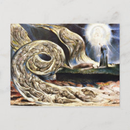 The Lovers’ Whirlwind, William Blake Briefkaart