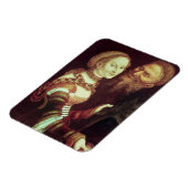 The Lovesick Old Man, 1553 (olie op het paneel) Magneet (Linkerzijde)