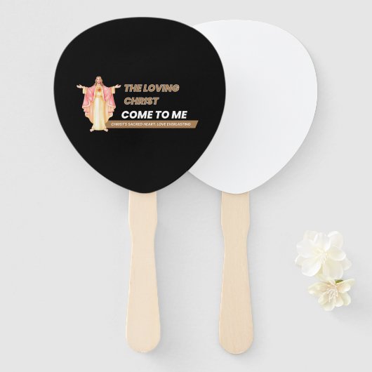 The Loving Christ Come To Me Handwaaier (Voorkant en achterkant)