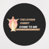 The Loving Christ: Come To Me Labels (Design 2)