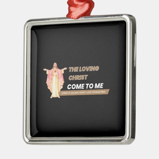 The Loving Christ Come To Me Metalen Ornament (Links)