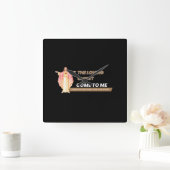 The Loving Christ Come To Me Vierkante Klok (Huis)