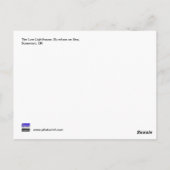 The Low Lighthouse, Burnham on Zee, Somerset, Vere Briefkaart (Achterkant)