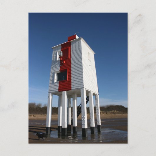 The Low Lighthouse, Burnham on Zee, Somerset, Vere Briefkaart (Voorkant)