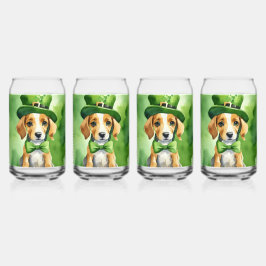 The lucky dogs blikvorm glas