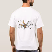 The Luminous Chiroptera: "The Moon is a Bat" T-shirt (Achterkant)