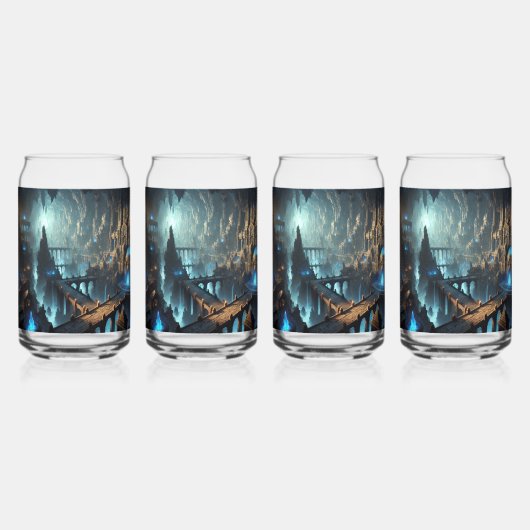 The Luminous Depths – Lost City of the Underworld Blikvorm Glas (Achterkant)