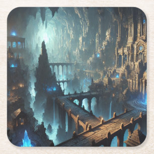 The Luminous Depths – Lost City of the Underworld Kartonnen Onderzetters