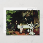The Luncheon in the Conservatory, 1877 Briefkaart (Voorkant / Achterkant)
