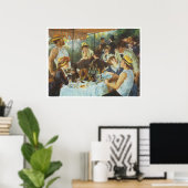 The Luncheon of the Boating Party, 1881 Poster (Thuiskantoor)