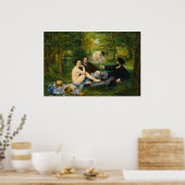 The Luncheon on the Grass by Edouard Manet Poster (Keuken)