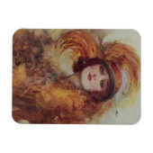 The Lure Of The Green Eyes - W.H. Barribal Magneet (Horizontaal)