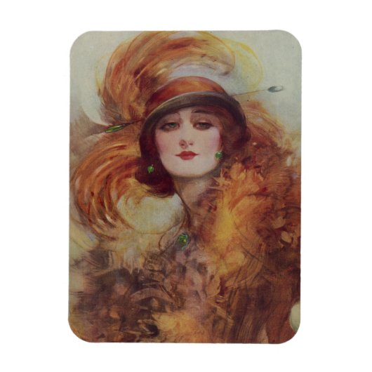 The Lure Of The Green Eyes - W.H. Barribal Magneet (Verticaal)