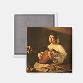 The Lute Player, c.1595 Magneet (Voorkant / Achterkant)