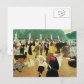 The Luxembourg Gardens, 1895 Briefkaart (Voorkant / Achterkant)