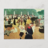 The Luxembourg Gardens, 1895 Briefkaart (Voorkant)