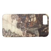 The Mad Hatter Tea Party door Arthur Rackham Case-Mate iPhone Case (Achterkant (Horizontaal))