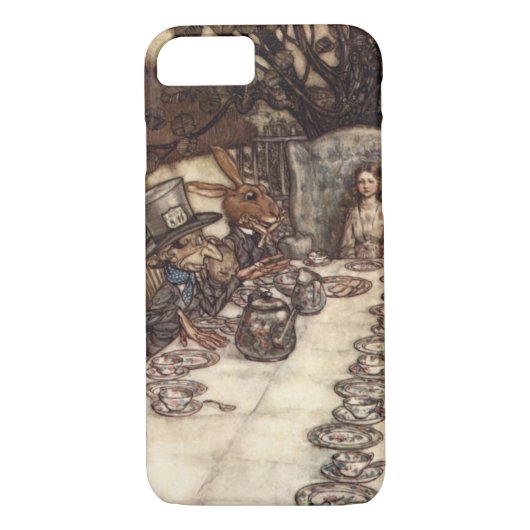 The Mad Hatter Tea Party door Arthur Rackham Case-Mate iPhone Case (Achterkant)
