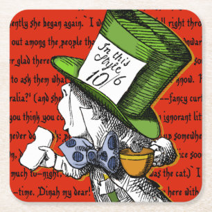 The Mad Hatter Trivet Kartonnen Onderzetters