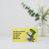 +{ The Mad Hatter}+ Visitekaartje (Staand voorkant)