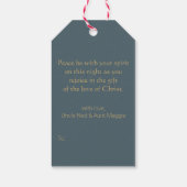 The Magi Cadeaulabel (Achterkant)