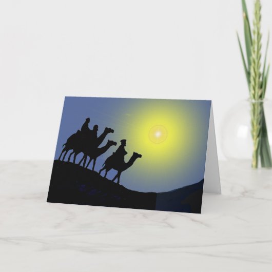 The Magi Feestdagen Kaart (Voorkant)