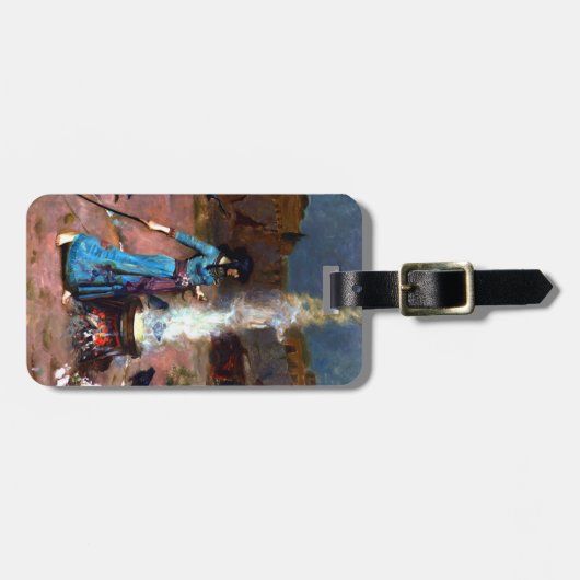 The Magic Circle John William WaterHouse Bagagelabel (Voorkant horizontaal)