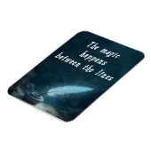 "The magic happens between the lines" Magneet (Linkerzijde)