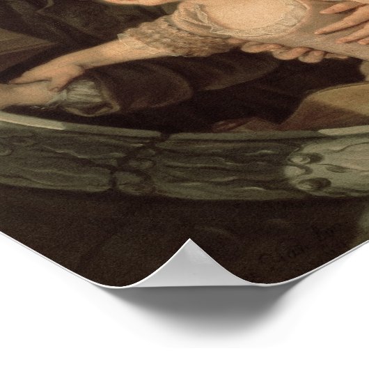 The Magic Lantern, 1764 Poster (Hoek)