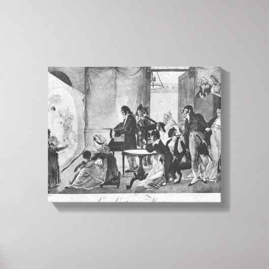 The Magic Lantern, 1798 Canvas Afdruk (Voorkant)