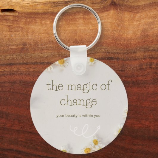 the magic of change , keychain (Voorkant)