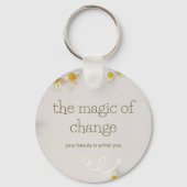 the magic of change , keychain (Achterkant)