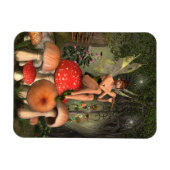 The Magical Flute-Player Postcard Magneet (Horizontaal)