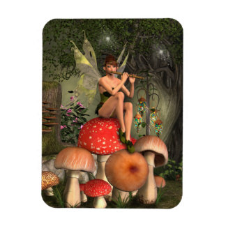 The Magical Flute-Player Postcard Magneet