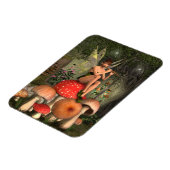 The Magical Flute-Player Postcard Magneet (Linkerzijde)