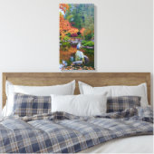  The Magical Kyoto Garden, Holland Park, London Canvas Afdruk (Insitu (Slaapkamer))