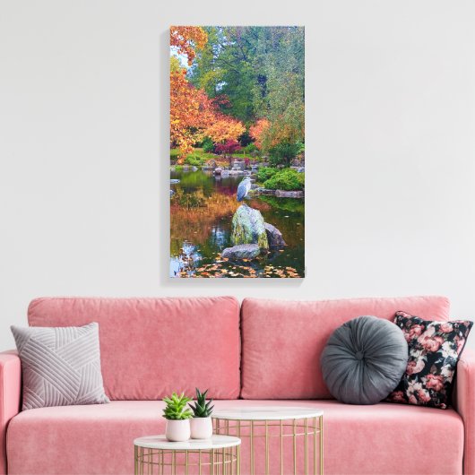  The Magical Kyoto Garden, Holland Park, London Canvas Afdruk (Insitu (Woonkamer))