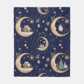 The Magical night before Christmas Fleece Deken (Voorkant)