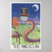 The Magician tarot card Poster (Voorkant)