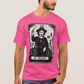 The Magician Tarot Card Print  T-shirt (Voorkant)