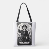 The Magician Tarot Card Print Tote Bag (Achterkant)