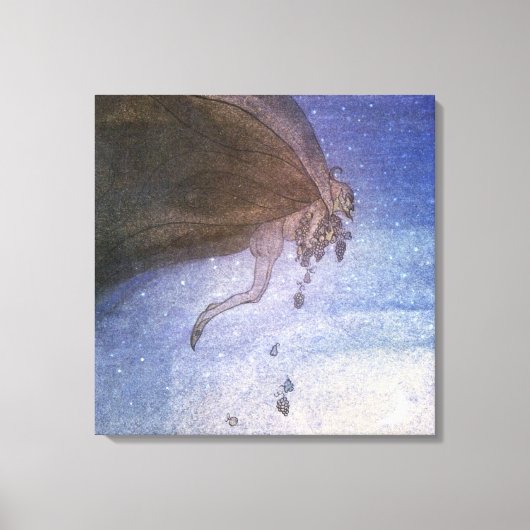 The Magicians Cape van John Bauer Canvas Afdruk (Voorkant)