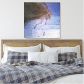 The Magicians Cape van John Bauer Canvas Afdruk (Insitu (Slaapkamer))