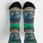 The Magiestial Get Ceirts Green Sokken (Top)